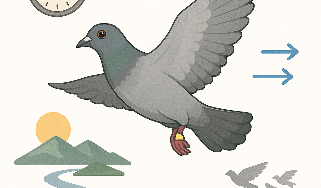 Pigeon Voyageur LHeure du Lacher la Topographie et les Conditions de Vol — Les Facteurs Invisibles des Concours Colombophiles