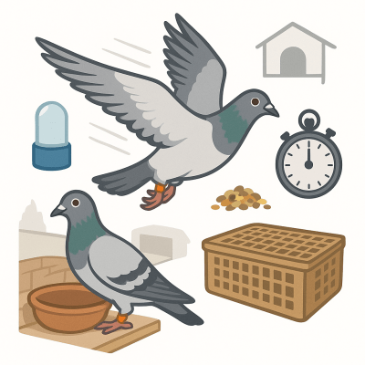 Pigeon Voyageur de Vitesse Le Secret des Champions entre Repos Motivation et Preparation