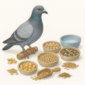 Pigeon Voyageur LArt de lAlimentation et des Grains pour une Preparation Optimale aux Concours