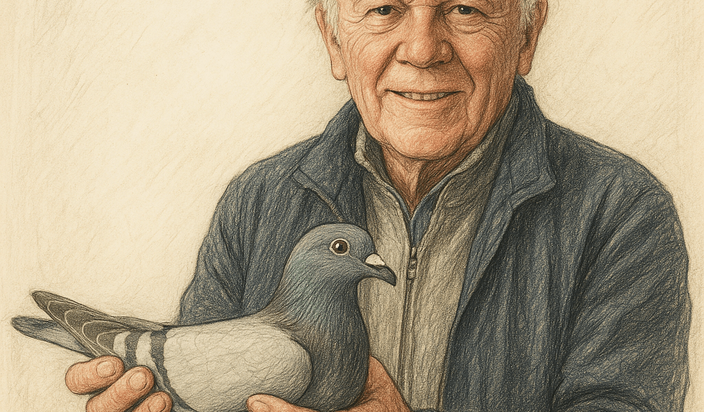 Pigeon voyageur un systeme naturel delevage et de reproduction efficace selon Andre Roodhooft