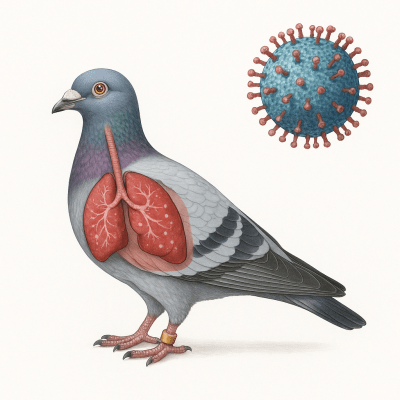 Virus herpès du pigeon voyageur : symptômes, transmission et prévention naturelle 2 Virus herpes du pigeon voyageur symptomes transmission et prevention naturelle