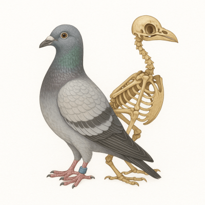 Pigeon voyageur comment renforcer naturellement lossature des pigeonneaux pour une croissance solide et equilibree