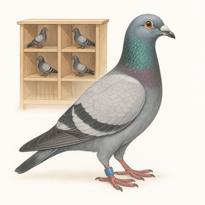 Pigeon voyageur comprendre la forme au colombier et les secrets du rendement