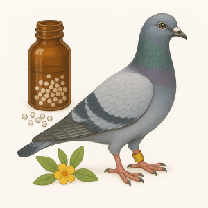 Pigeon voyageur et homeopathie une approche naturelle pour renforcer la sante et la resistance des pigeons