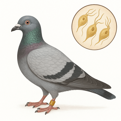 Pigeon voyageur comprendre et maitriser la trichomonose pour proteger vos pigeons