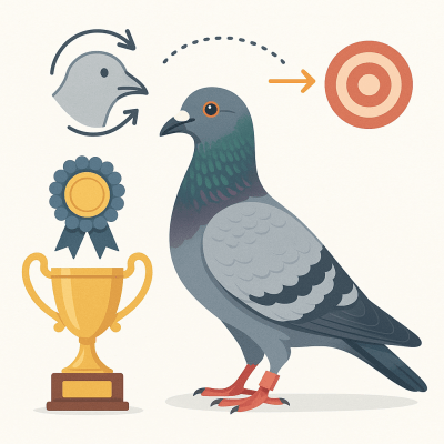 Pourquoi un pigeon voyageur remporte un prix de tete