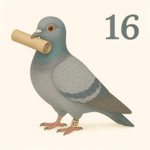 Le courrier des lecteurs n°16– pigeon voyageur