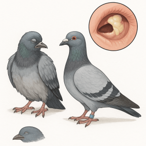 Quand la Diphterie Frappe le Colombier Lecon de Sagesse et dExperience pour les Pigeons Voyageurs