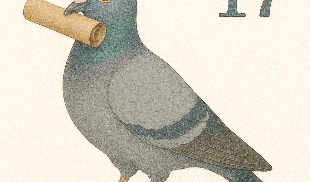Le courrier des lecteurs n°17– pigeon voyageur