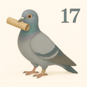 Le courrier des lecteurs n°17– pigeon voyageur