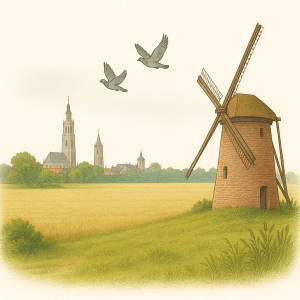 Le pigeon dans son passe – Karel Wegge 10