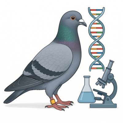 Verites genetiques et fausses croyances chez les pigeons voyageurs mutilation maladies et reproduction