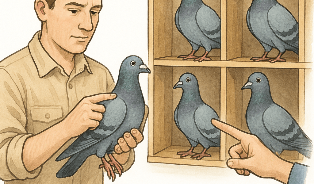 La selection du pigeon voyageur base dun bon pigeonnier delevage