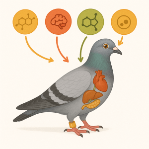 Les hormones chez le pigeon voyageur roles effets et equilibre naturel