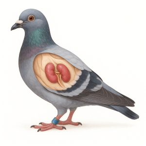 Les reins du pigeon voyageur role fonctionnement et soins naturels pour une sante optimale
