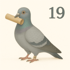 Le courrier des lecteurs n°19– pigeon voyageur