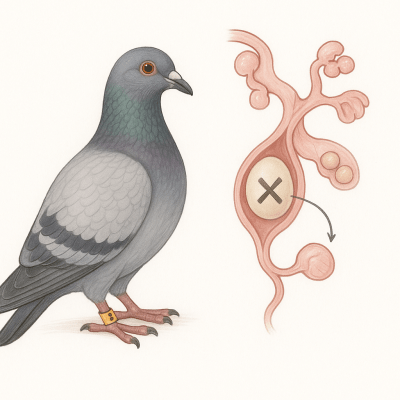 Sterilite chez la femelle pigeon voyageur causes symptomes prevention et solutions naturelles