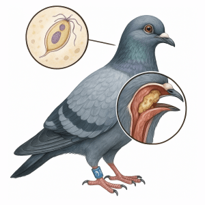 Trichomonose chez le pigeon causes traitement et prevention naturelle