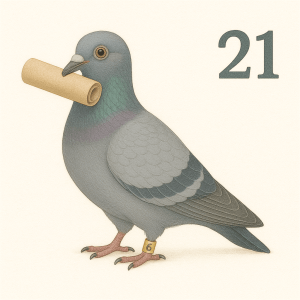 Le courrier des lecteurs n°21– pigeon voyageur