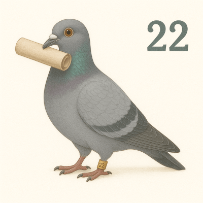 Le courrier des lecteurs n°22– pigeon voyageur