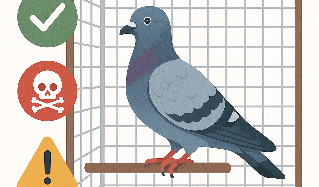 Les pigeons en voliere avantages risques et precautions