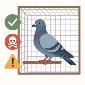 Les pigeons en voliere avantages risques et precautions