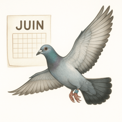 Juin, mois capital pour les pigeons voyageurs 2 Juin mois capital pour les pigeons voyageurs