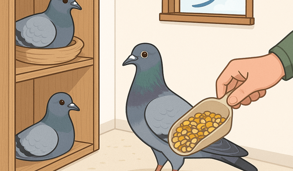 La sante naturelle du pigeon voyageur