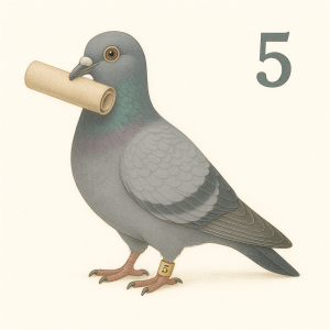 Le courrier des lecteurs n°5– pigeon voyageur