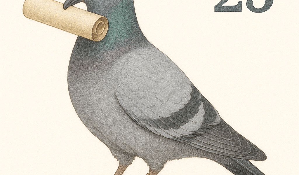 Le courrier des lecteurs n°25– pigeon voyageur