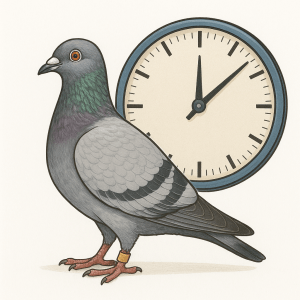 Lhorloge biologique chez le pigeon voyageur