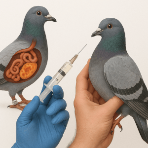 Paratyphose et vaccination chez le pigeon