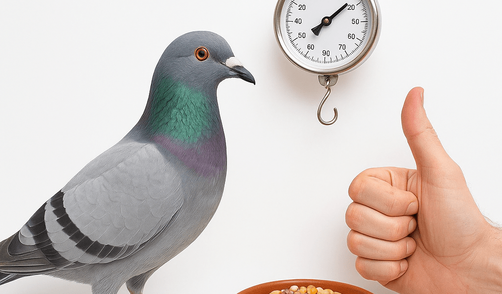 Balances pigeon voyageur