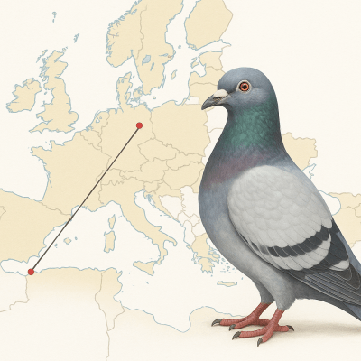 La gloire du tandem Huyskens Van riel et du pigeon belge