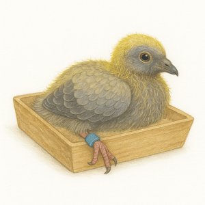 La mue chez les pigeons