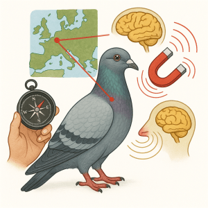 La navigation du pigeon voyageur. 1