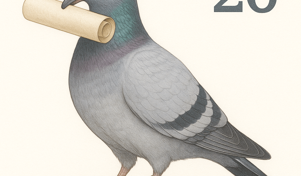 Le courrier des lecteurs n°26– pigeon voyageur