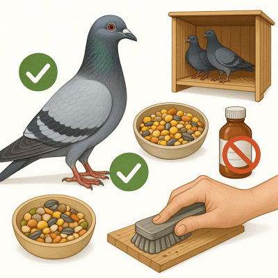 Revelations et secrets sur les pigeons voyageurs – Florent Goris