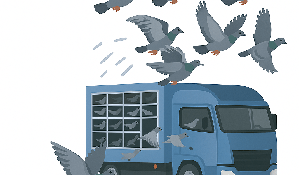 Convoyage des pigeons voyageurs logistique bien etre et innovations
