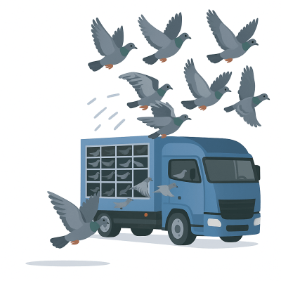 Convoyage des pigeons voyageurs : logistique, bien-être et innovations 2 Convoyage des pigeons voyageurs logistique bien etre et innovations